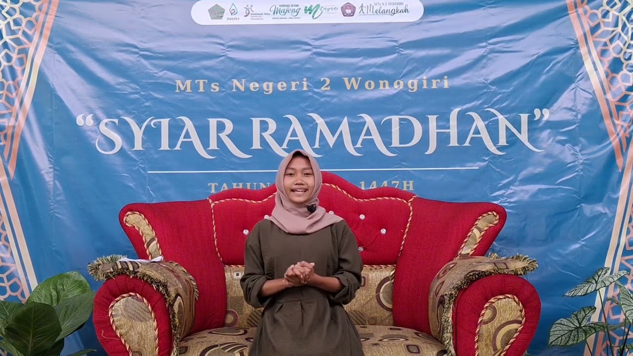 [SYIAR RAMADHAN] - KULTUM | MEMPERKUAT KEHIDUPAN IMAN oleh Raisha Nur Afiqah (VIII A)