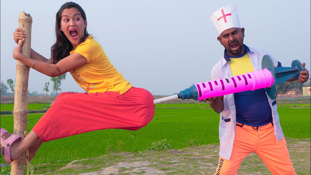 Must Watch New Game Funny Video 2025, Top New Injection Game play Funny Video, Ep- 281 By Comedy Fun
