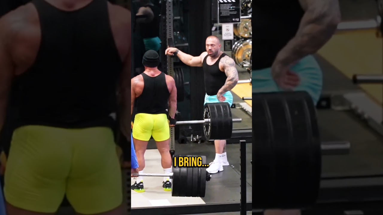 aura moment #gym #prank #powerlifter #fyp