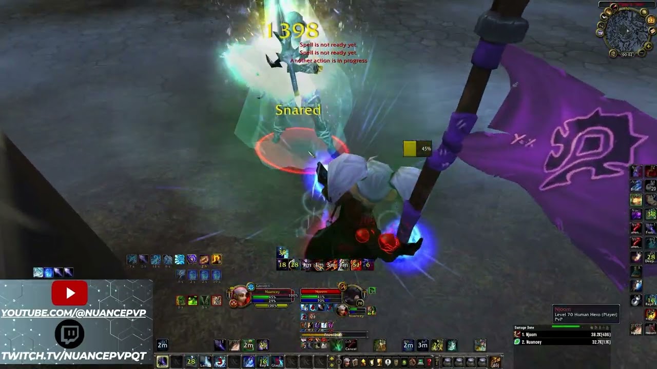 Frost Bomb vs Dark Surgeon ( from my guide)