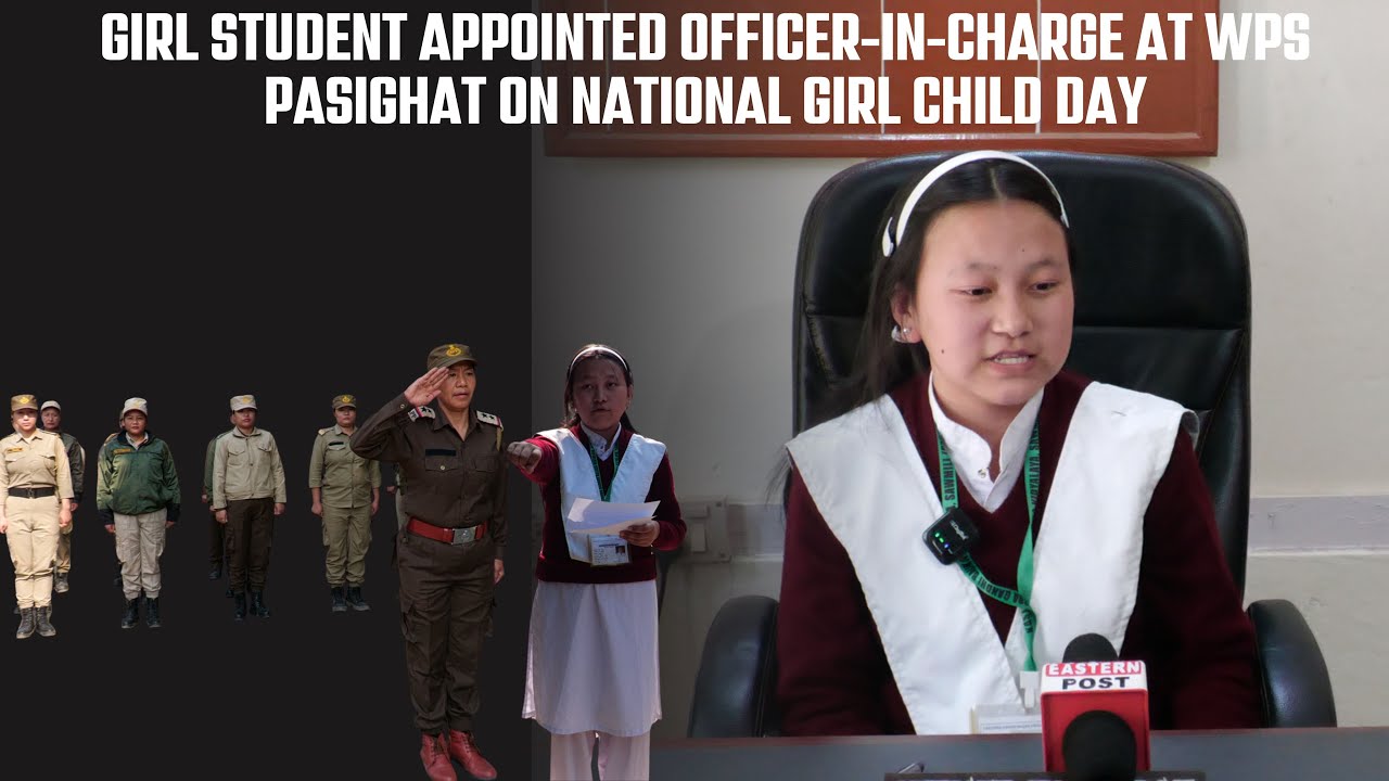 𝐆𝐢𝐫𝐥 𝐒𝐭𝐮𝐝𝐞𝐧𝐭 𝐀𝐩𝐩𝐨𝐢𝐧𝐭𝐞𝐝 𝐎𝐟𝐟𝐢𝐜𝐞𝐫-𝐢𝐧-𝐂𝐡𝐚𝐫𝐠𝐞 𝐚𝐭 𝐖𝐏𝐒 𝐏𝐚𝐬𝐢𝐠𝐡𝐚𝐭 𝐨𝐧 𝐍𝐚𝐭𝐢𝐨𝐧𝐚𝐥 𝐆𝐢𝐫𝐥 𝐂𝐡𝐢𝐥𝐝 𝐃𝐚𝐲