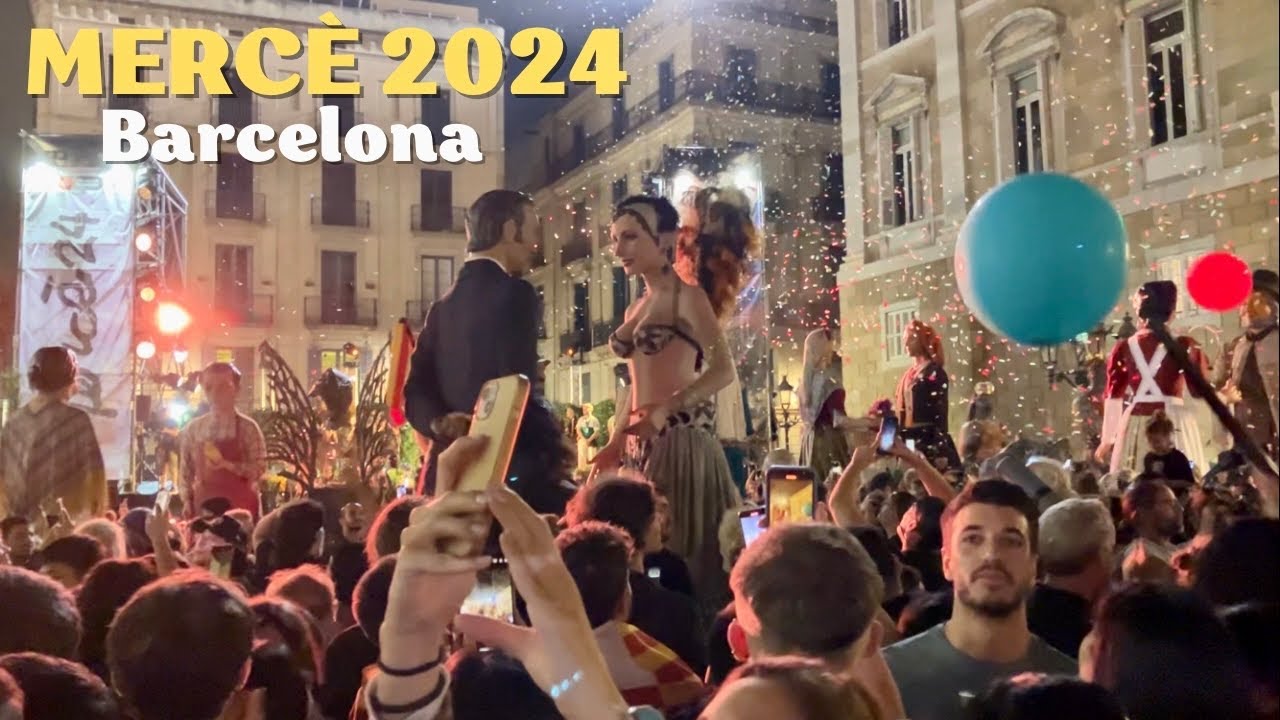 La Xambanga de Gegants de la Mercè 2024 en Barcelona - City Giants Party