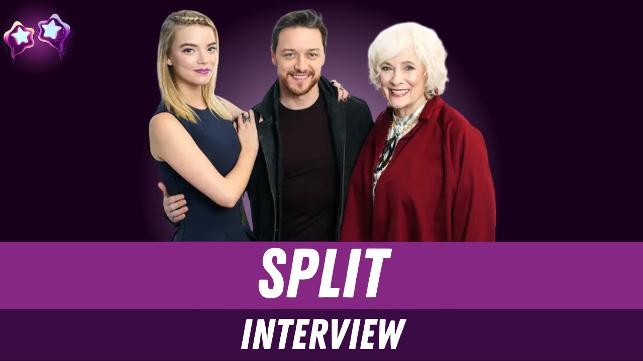 Split: James McAvoy, Anya Taylor-Joy & Betty Buckley Interview Q&A Panel Discussion DID