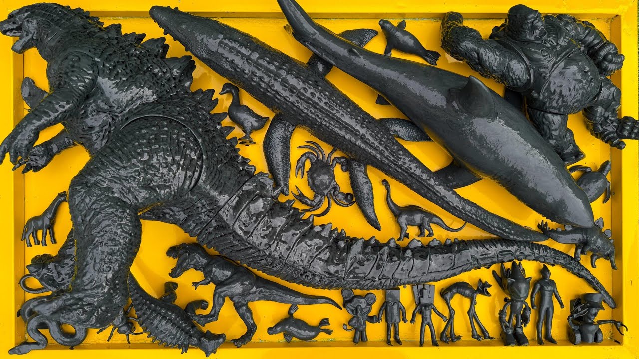 Dinosaurus Jurassic World Dominion: T-rex/ Brachiosaurus/ Skibidi/ Spider-Man/ KingKong/ KingGidorah
