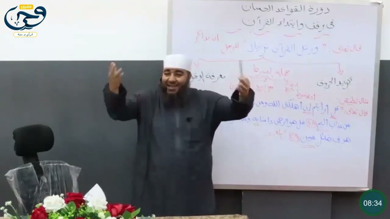 👌مقدمة شيقة عن علم الوقف والابتداء والتنبيه على أخطاء شائعة يقع فيها الكثير، للشيخ منير محمد علي.