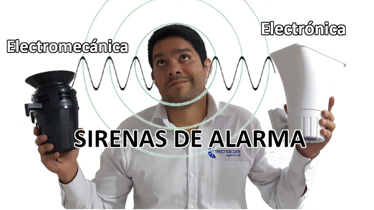 TIPOS de SIRENA de ALARMA  🔻🔻 Lo que DEBES CONOCER (EMERGENCIA, EVACUACION, PANICO, COMUNITARIA)