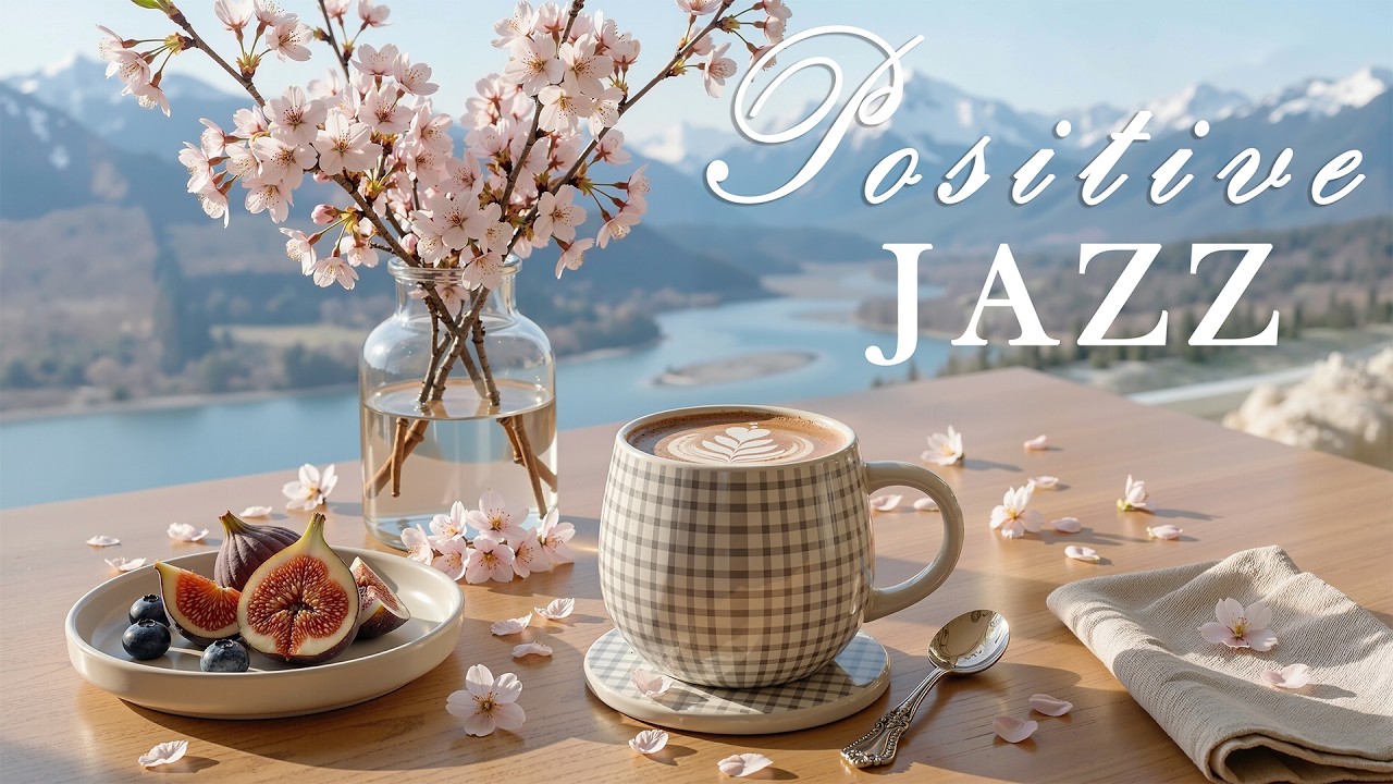 Positive Morning Jazz ☕ Bossa Nova Background & Coffee Spring for Happy Moods, Stress Relief