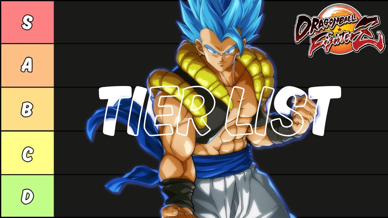 Ma TIER LIST des personnages de Dragon Ball Fighterz [1.39]