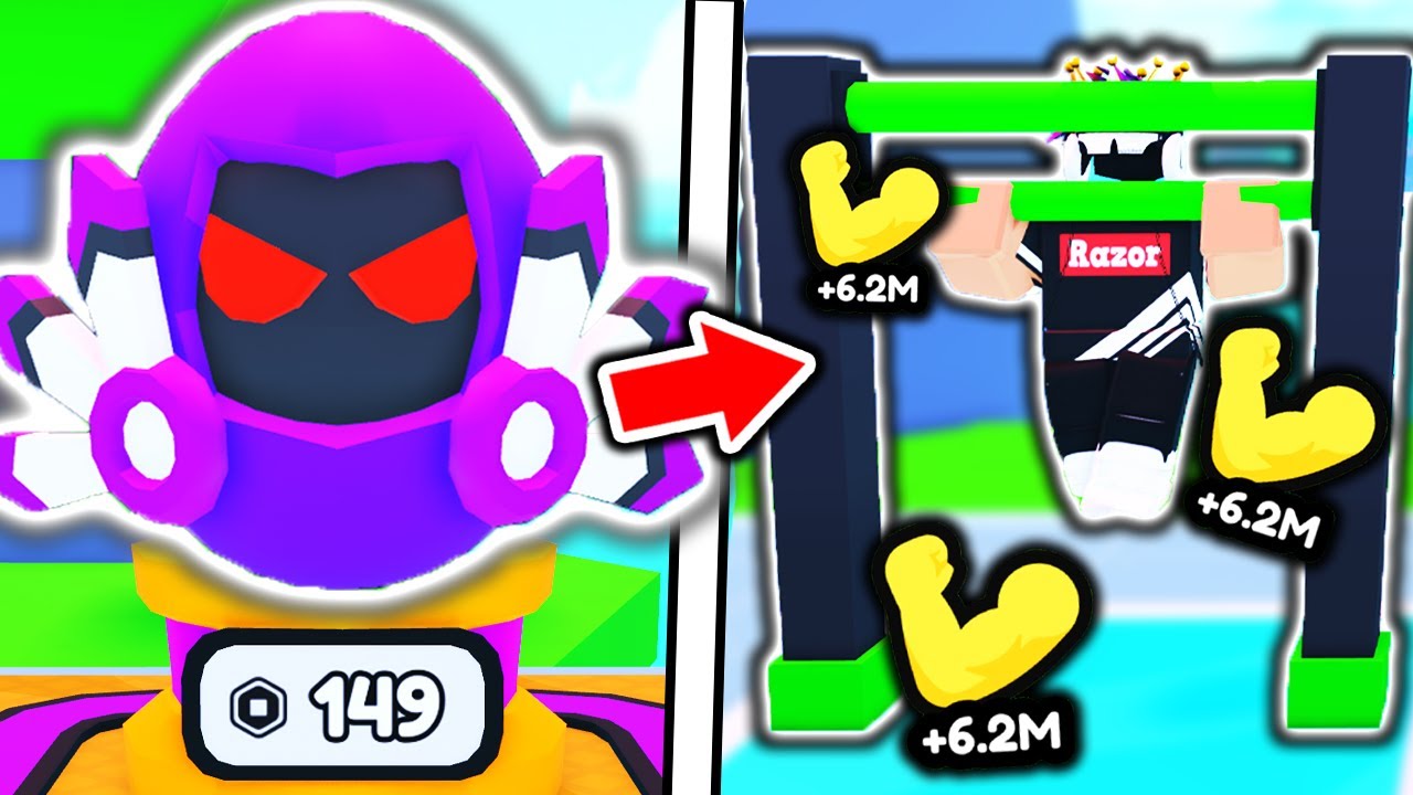 I Bought STRONGEST DOMINUS PETS and Became STRONGEST PLAYER in Pull Up Simulator..