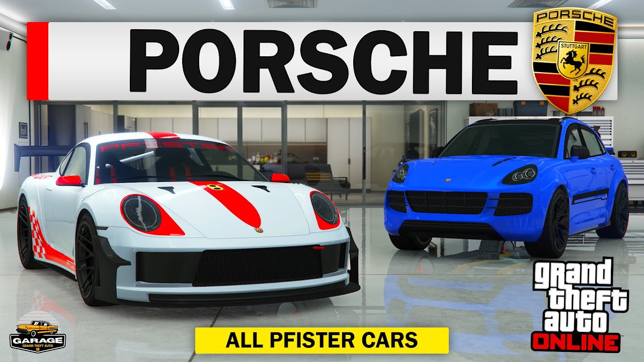 Every PORSCHE / Pfister Car in GTA 5 Online [11 Cars RANKED]