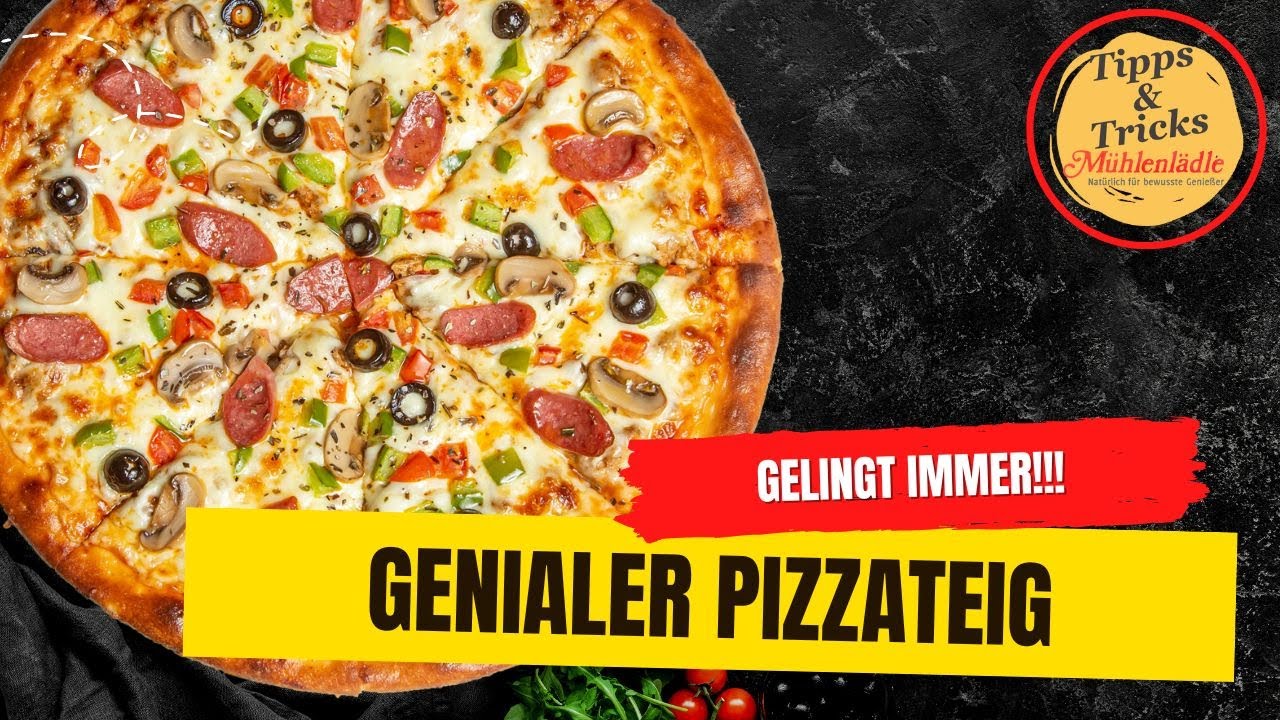 Genialer Pizzateig - gelingt immer!!!