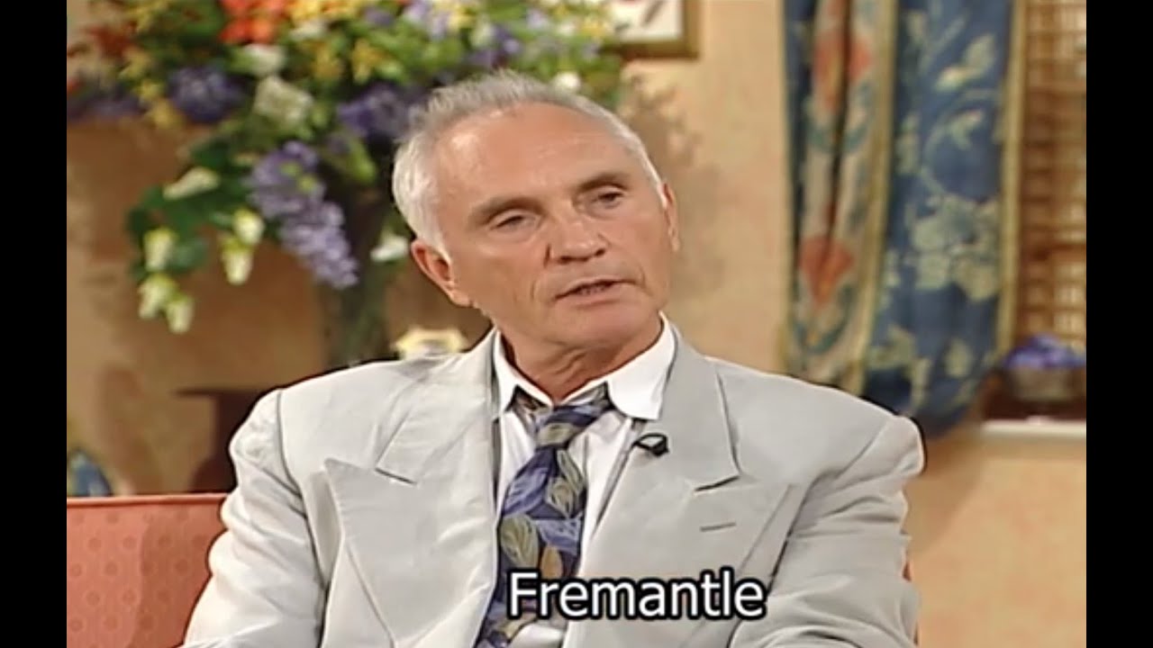 Terence Stamp | Interview | Dairy Free cooking | Actor | Pricilla queen of the desert | 1999