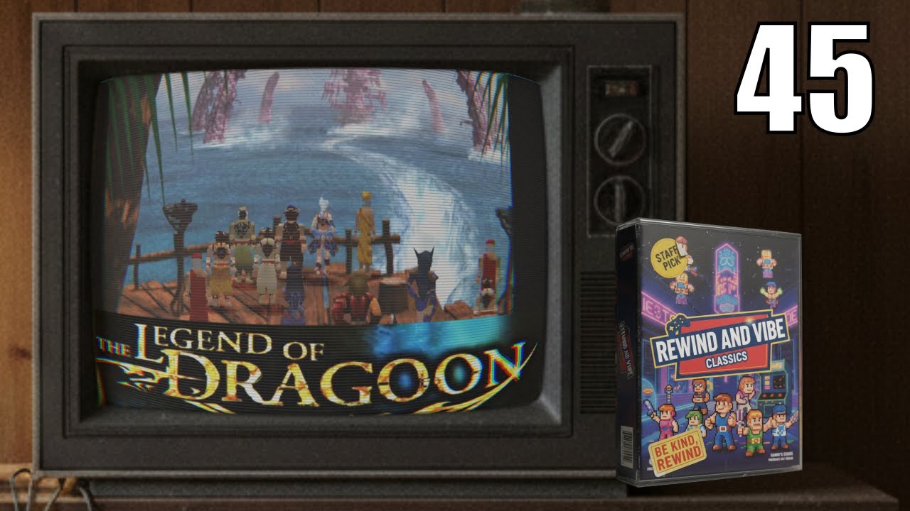 The Legend of Dragoon - Episode 45 - Rewind and Vibe Classics  #ps1gameplay #jrpg #squareenix