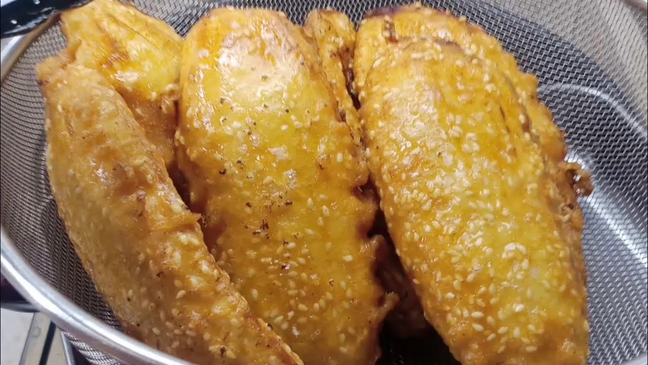КАК ПРИГОТОВИТЬ СУПЕРХРУСТЯЩИЕ И ОЧЕНЬ ВКУСНЫЕ ЖАРЕНЫЕ БАНАНЫ? ИДЕАЛЬНАЯ ИДЕЯ ДЛЯ ПЕРЕКУСА!