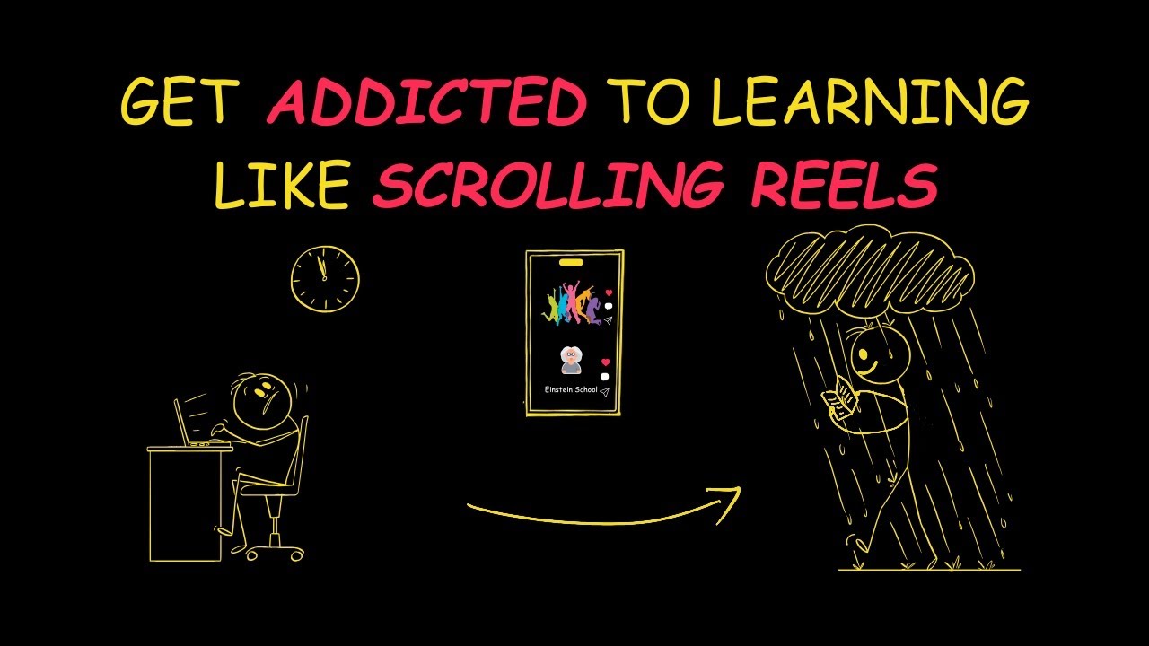Get Addicted To Learning Like SCROLLING REELS