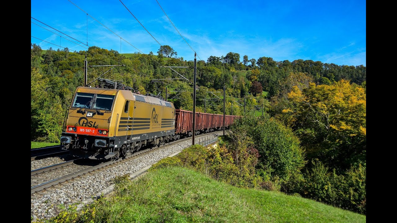 Bözberg und Hauenstein Bahnverkehr am 04./05.10.22 – 