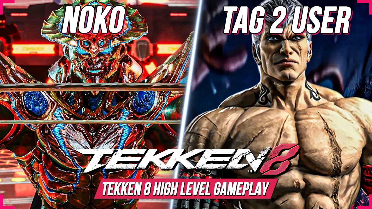 TEKKEN 8 ⚡ Noko (YOSHIMITSU)  Vs  Tag 2 User (BRYAN) 💪 T8 High Level Gameplay