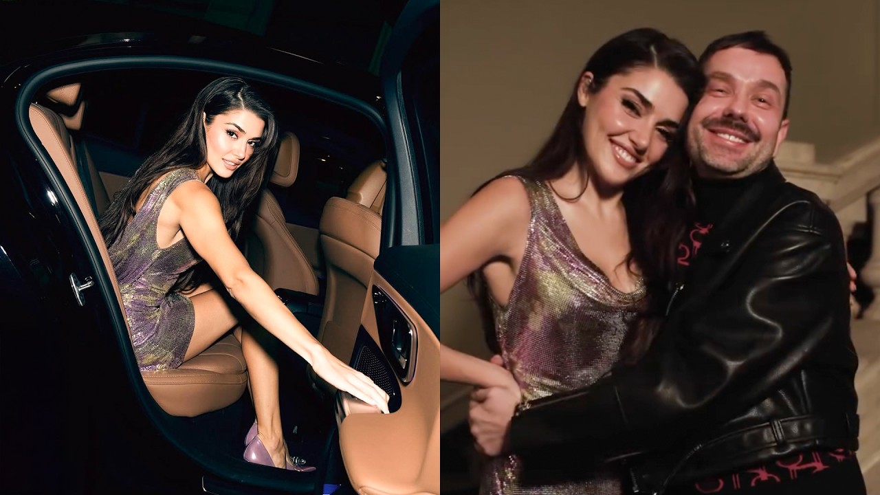 Hande Er&ccedil;el & Versace  |   Milan Fashion Week 2025