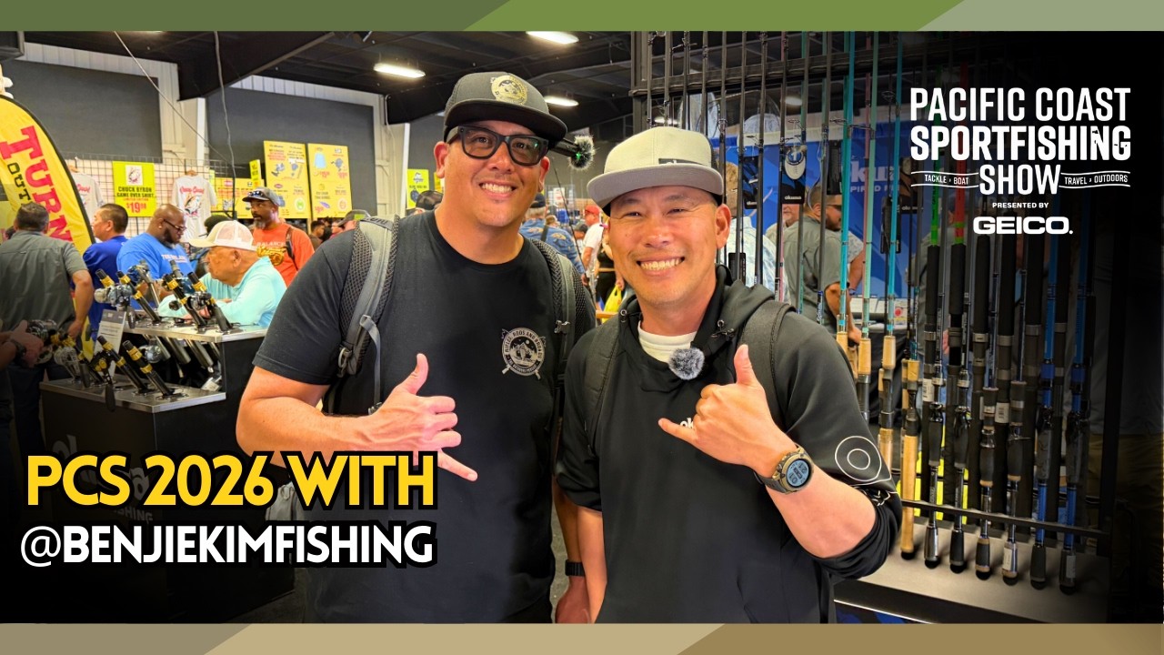 Surf Fishing Secrets with @BenjieKimFishing : Halibut Tips & Baja Fishing | PCS Show 2026