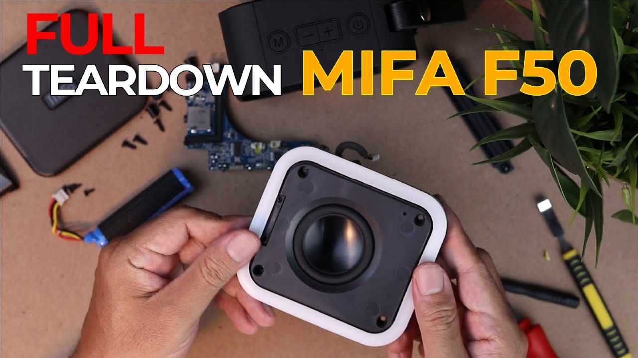 MIFA F50 - Full Teardown - Free Air Bass Test