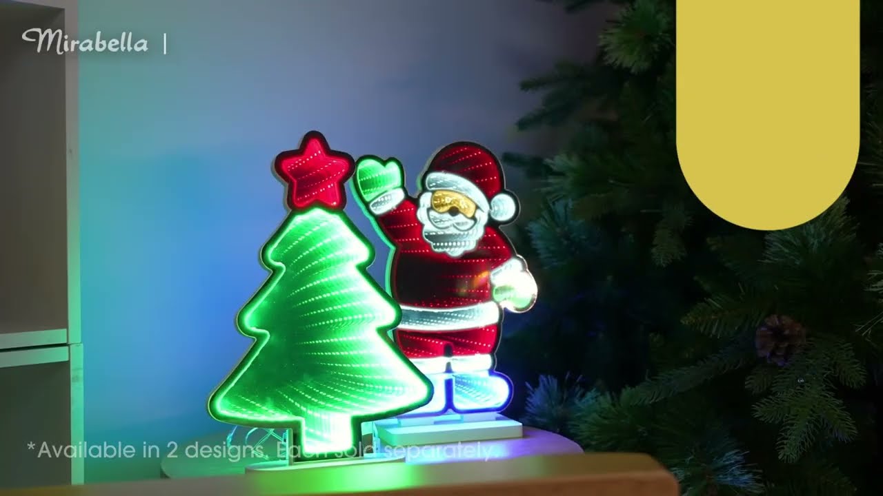 Mirabella Christmas Infinity Light Decorations