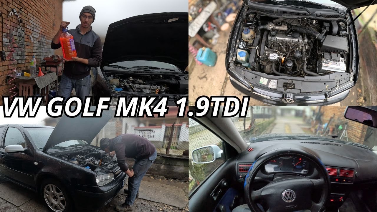 GOLF 4 грее като нов! Пълна смяна на охлаждането!