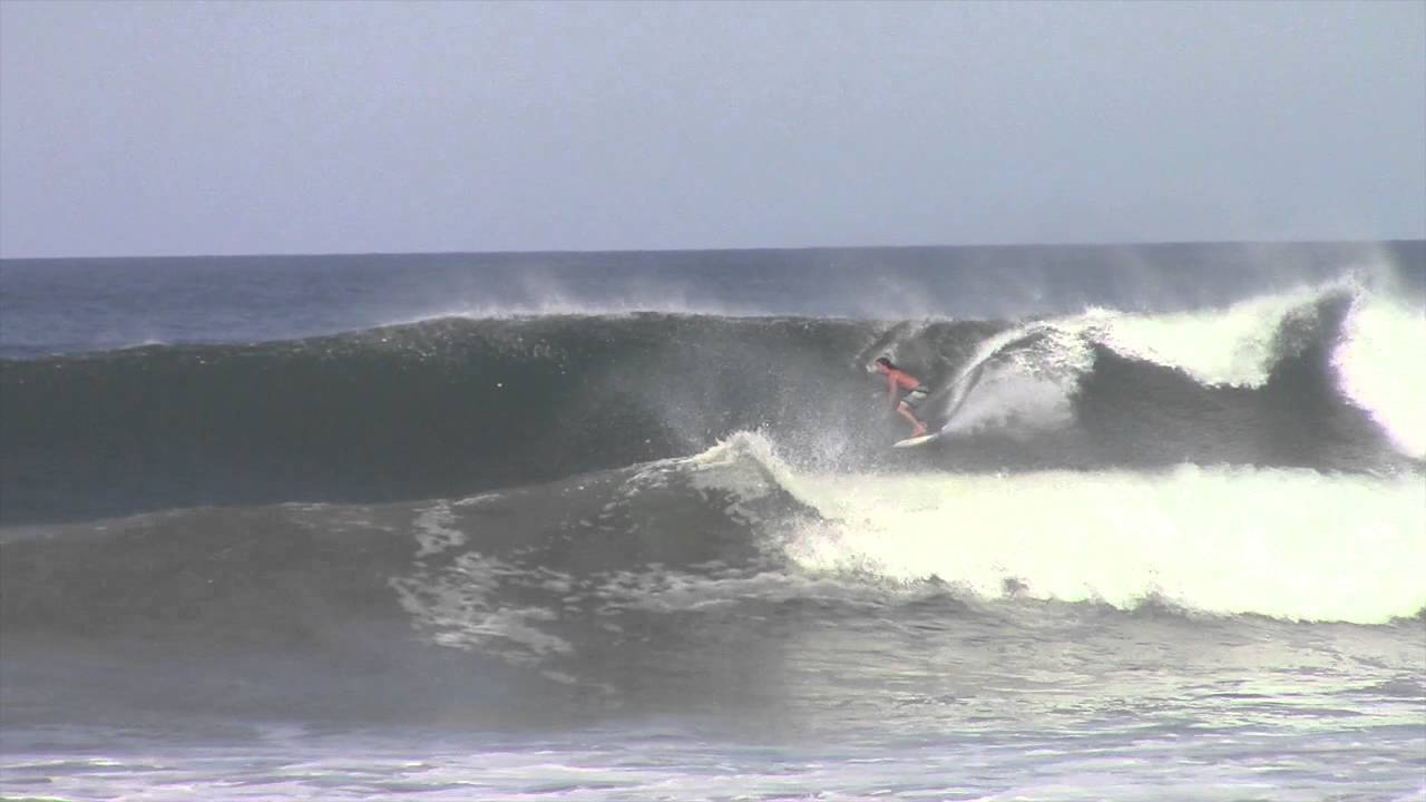 SJ SUP instructor, Jasper Jarden on March 16th 2016 at Corky Carroll's Surf School