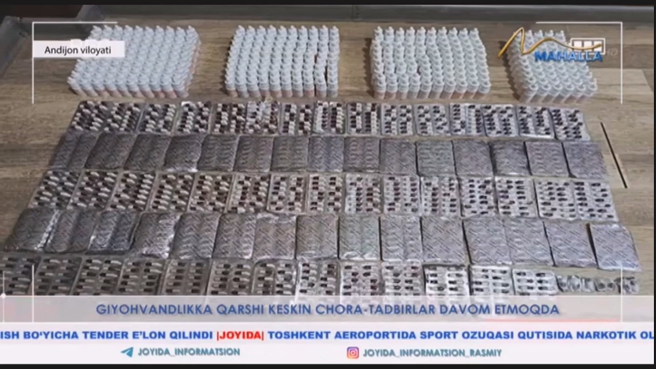 Giyohvandlikka qarshi keskin chora-tadbirlar davom etmoqda (Andijon)