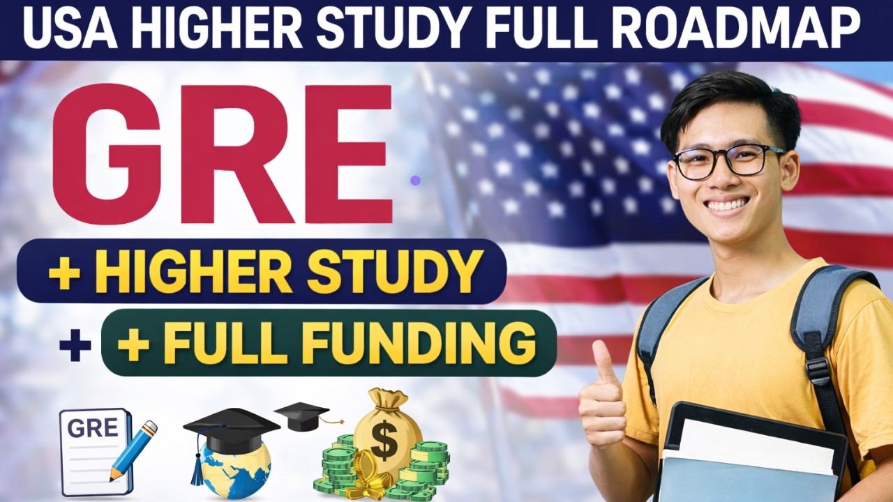 USA Higher Study Full Roadmap | GRE Preparation + Full Funding Explained | Orientation Class
