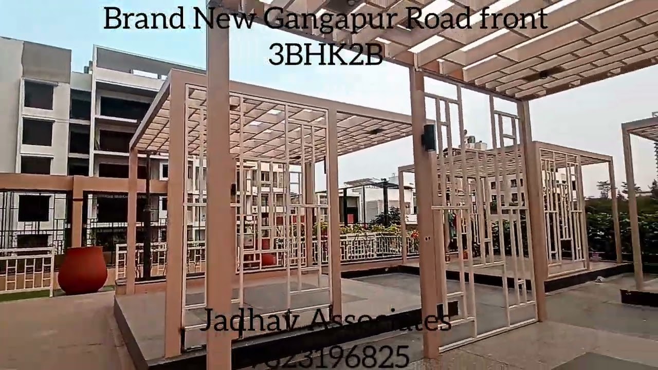 Gangapur Road front Brand New 3BHK2B @JadhavAssociates #3bhk#realestate#gangapurroad#luxury#flat 