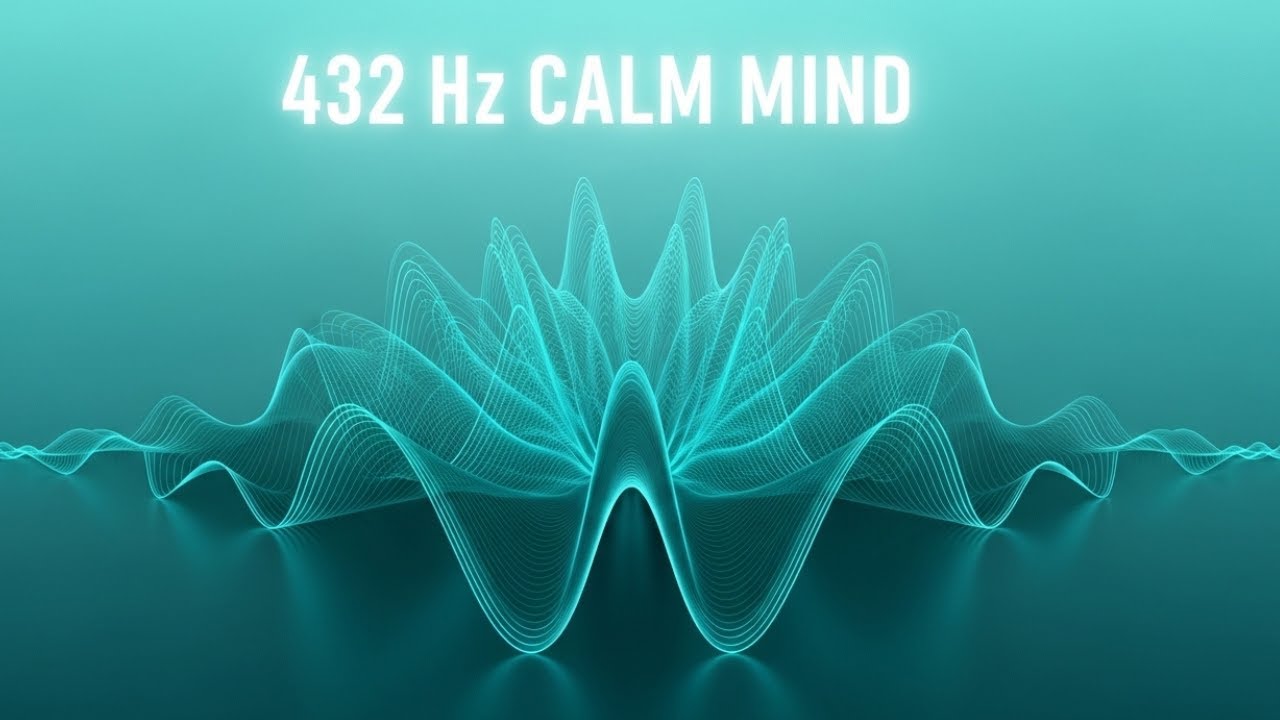 Stop Overthinking Before Bed 🌌 432Hz Therapy for Soul Serenity 🤍
