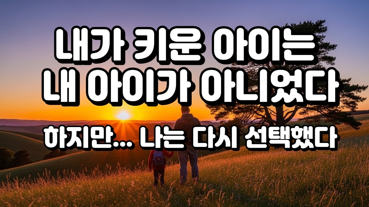 내가 키운 아이는 내 아이가 아니었다#실화같은이야기 #부성애 #친자확인 #신생아바꿔치기#반전스토리 #가족드라마 #눈물주의 #인생선택#오디오북 #몰입감