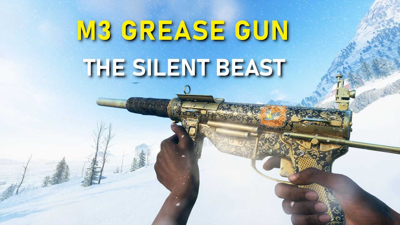Battlefield V M3 Grease Gun Gold Ep:11