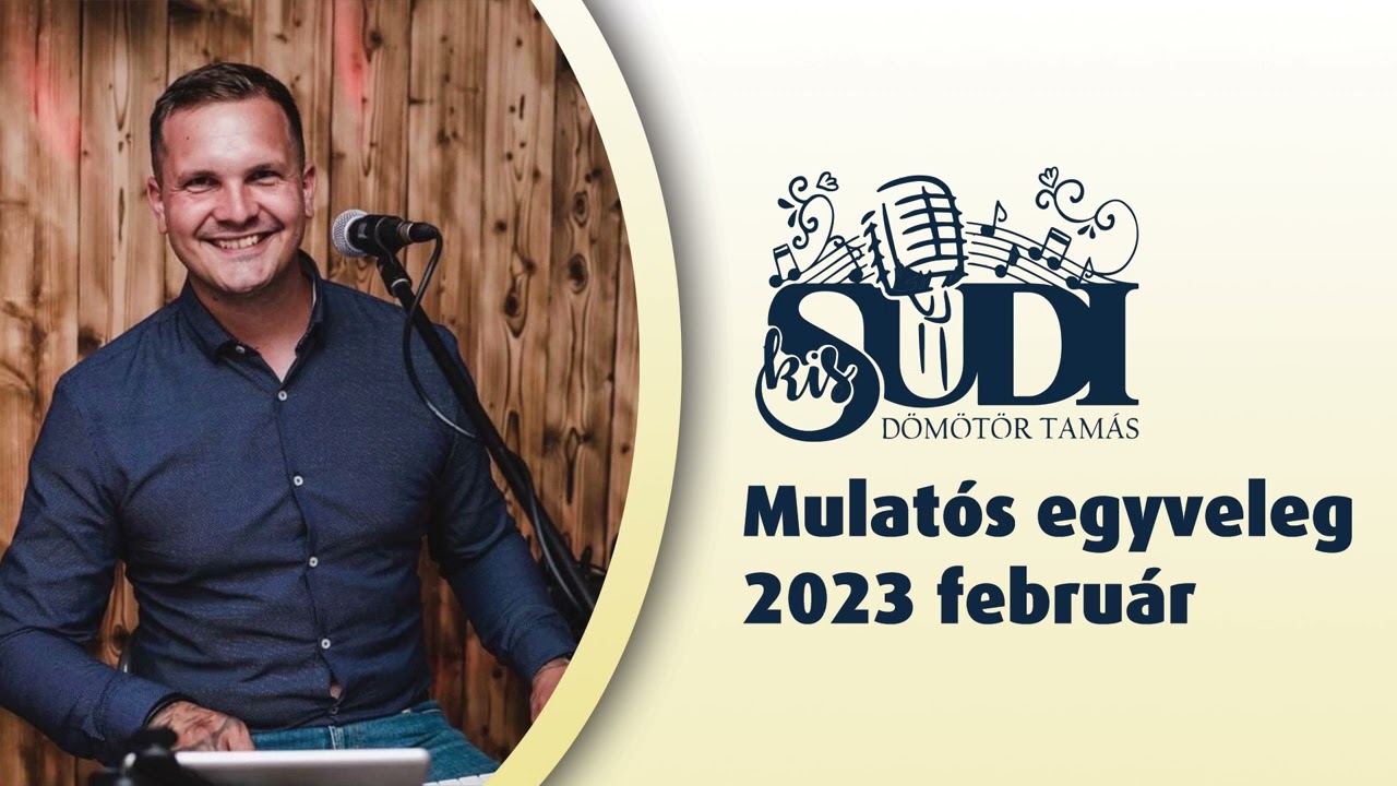 Dömötör Tamás ( Kissudi) mulatos egyveleg 2023
