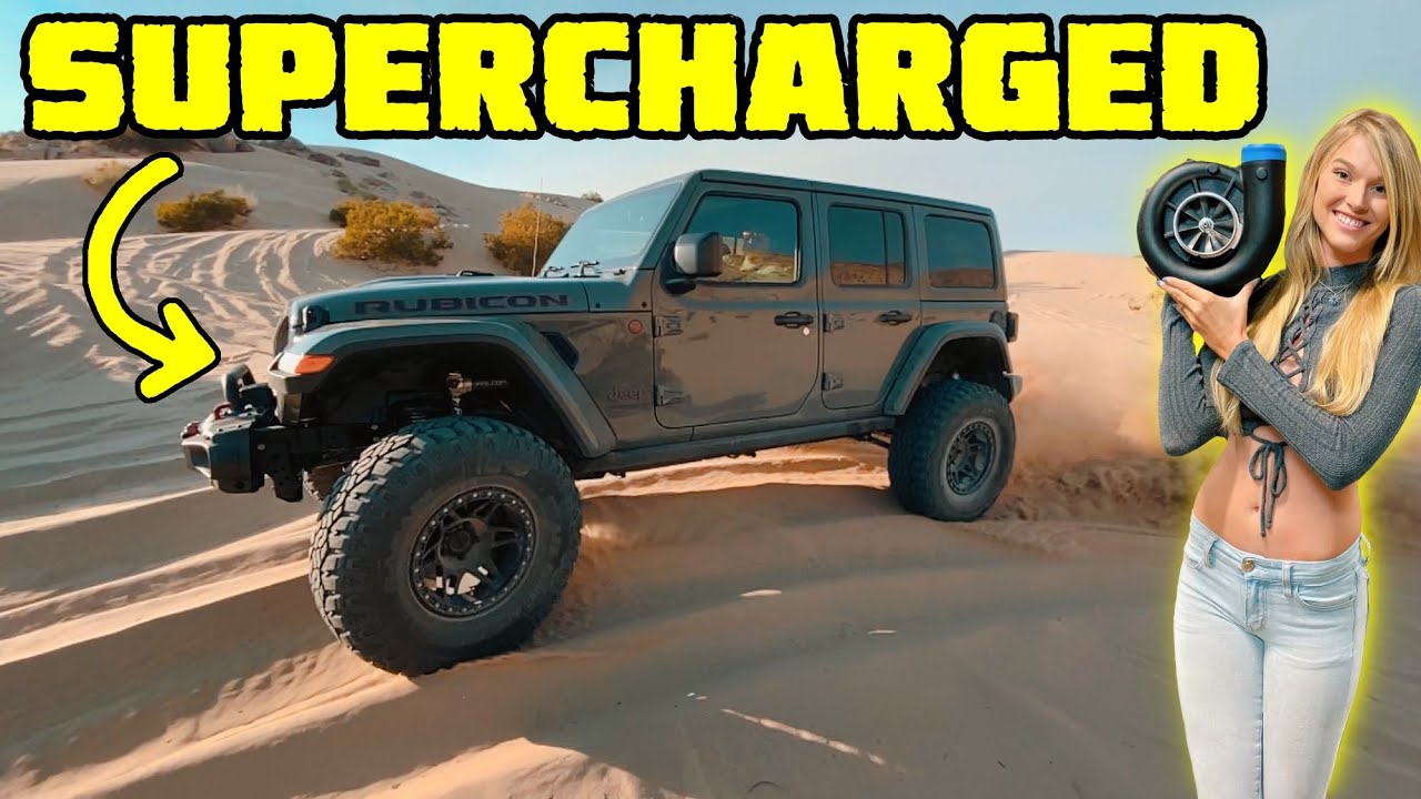 SUPERCHARGING a Jeep Wrangler JLU Rubicon!