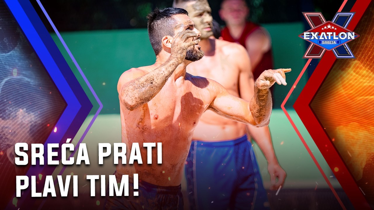Exatlon Srbija: Epizoda 29 | Borba za nominacije! Sreća prati plavi tim!