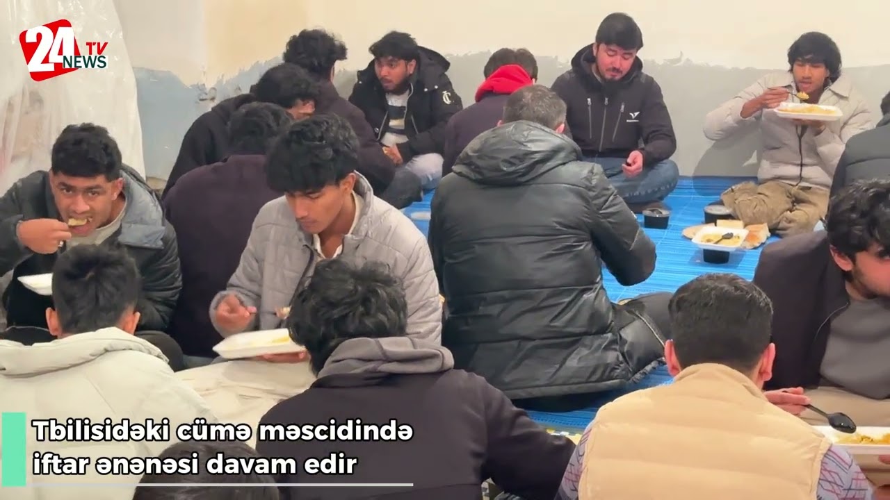 Tbilisi Cümə məscidində iftar ənənəsi!