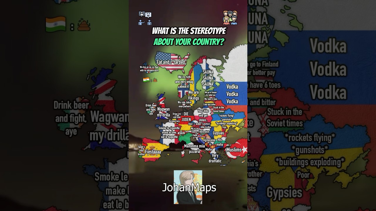 What is the stereotype about your country? 🫢 