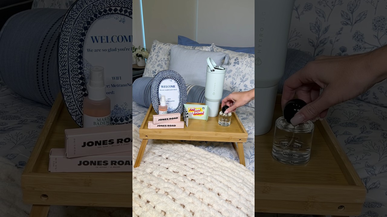 Preparing our guest bedroom for a special guest!!