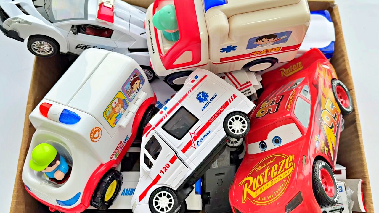 子供向けレスキューカーとサイレン | Rescue Cars and Sirens for Kids
