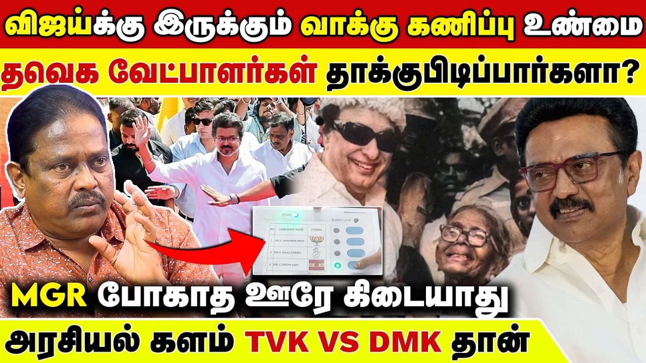 விஜய் ஜெயிக்க தேவையான வாக்கு சதவீதம் இது தான் - உடைக்கும் துக்ளக் இதயா | Vijay | TVK