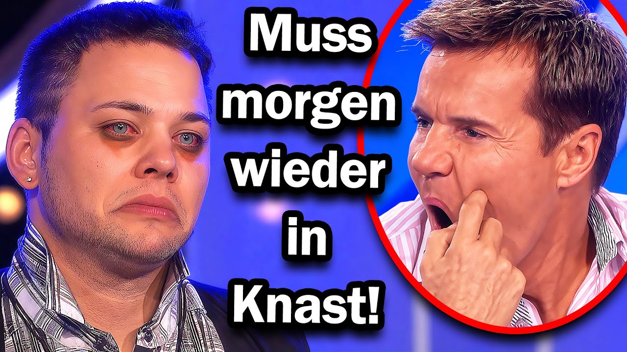 Er wird W&Auml;HREND DSDS-Recall VERHAFTET
