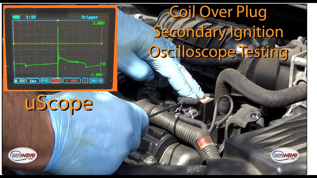 Осциллограф Coil Over Plug (COP) uScope для проверки вторичной цепи зажигания