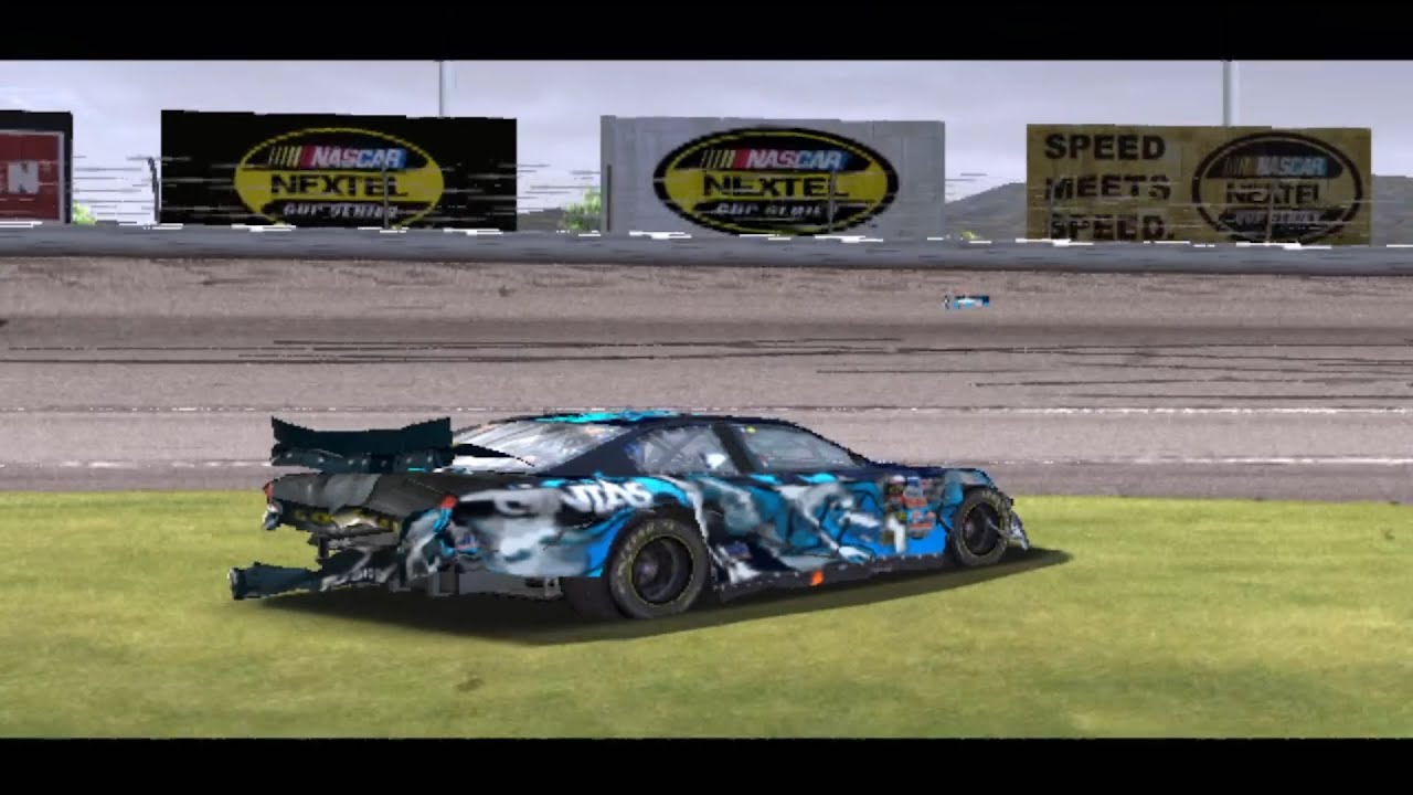 NASCAR 08 [PCSX2] | Wrong Way Carnage [California]