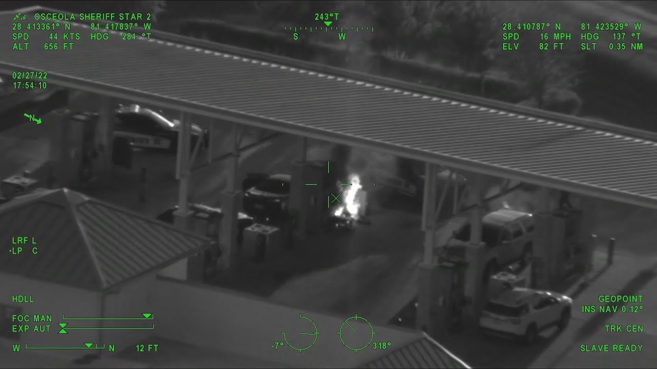Osceola deputy faces charge in attempted arrest that ended in gas station fire