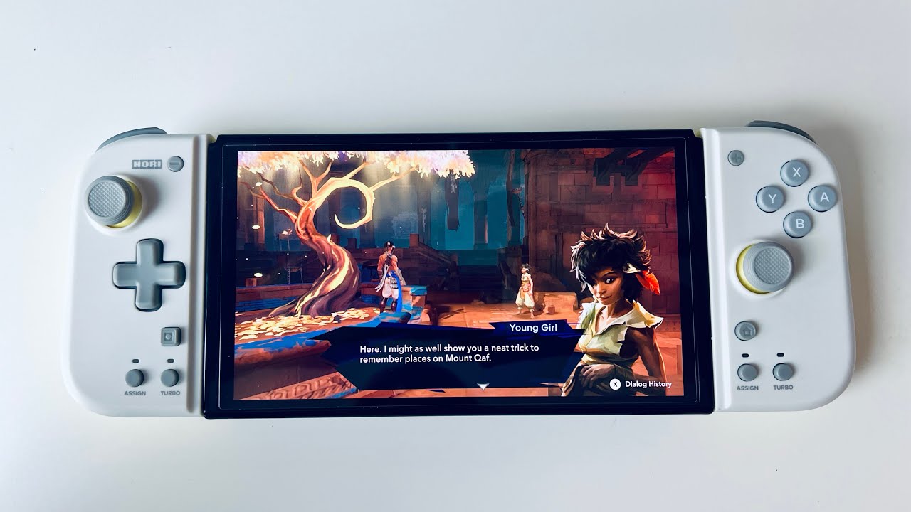 Hori Split Pad Compact Controller for Switch Oled & Prince of Persia: The Lost Crown
