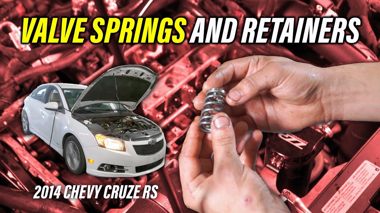Как установить клапанные пружины на Chevy Cruze // Cruze Build Episode 6