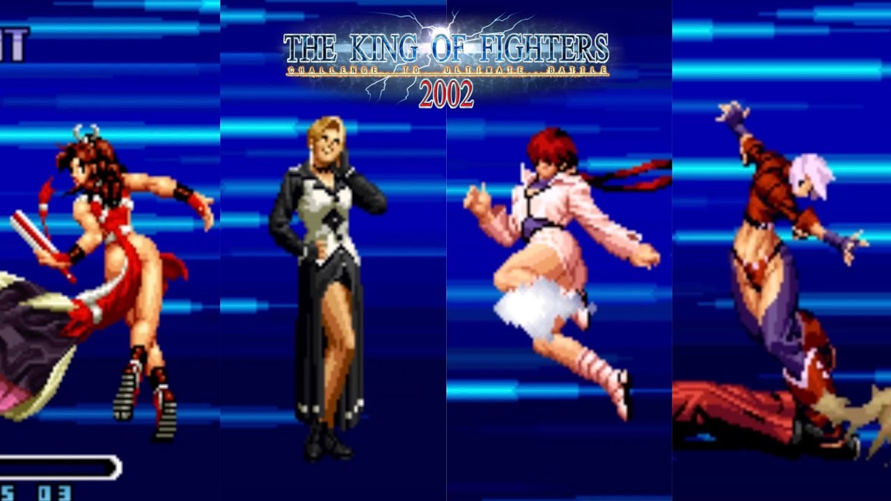KOF 2002 All Super Moves