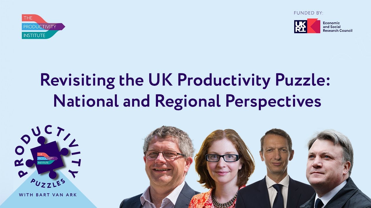 Revisiting the UK productivity puzzle - with Ed Balls, Rachel Wolf and Andy Haldane