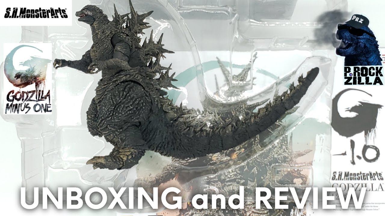 S.H.MonsterArts Godzilla Minus One | Распаковка и обзор |
